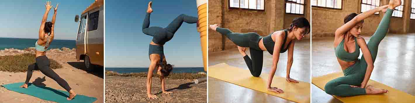 Manduka Foundation Women's High Rise Yoga Leggings With Pocket - New Grey -  X-Small