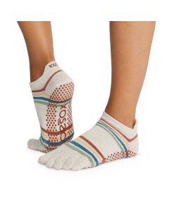 Toesox non-slip toe socks LowRise (Full Toe)