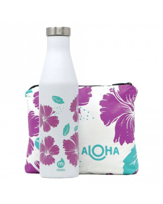 Aloha Mizu travel set, thermos bottle and bag