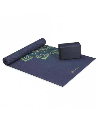 Yoga set for beginners Gaiam Star Cushion support