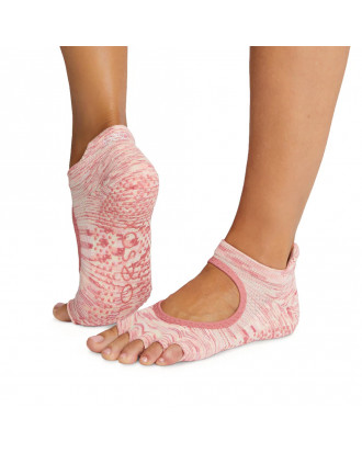 Toesox non-slip BellarinaTEC Grip Half Toe socks