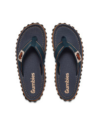 Gumbies Classic Navy Islander flip-flops