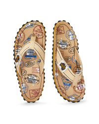 Gumbies Traveller flip-flops