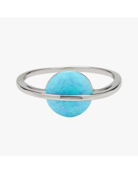 Pura Vida Opal Saturn ring