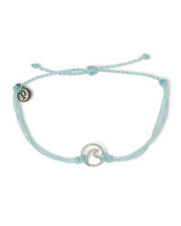 Bracelet Pura Vida with Wave Pendant