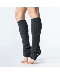 Toesox leg warmers for dance, yoga, ballet, Pilates Knee High (Leg Warmer) 