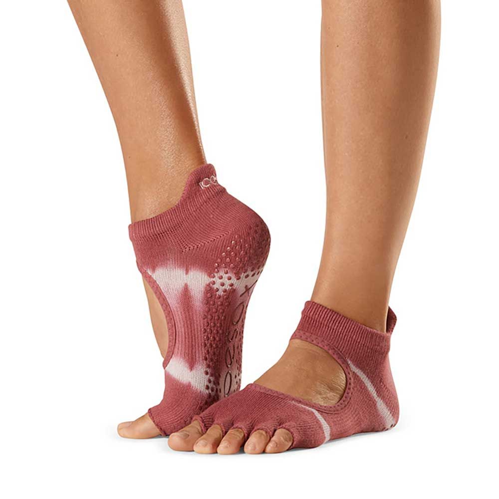 Toesox Mia Half-Toe Yoga Grip Socks at