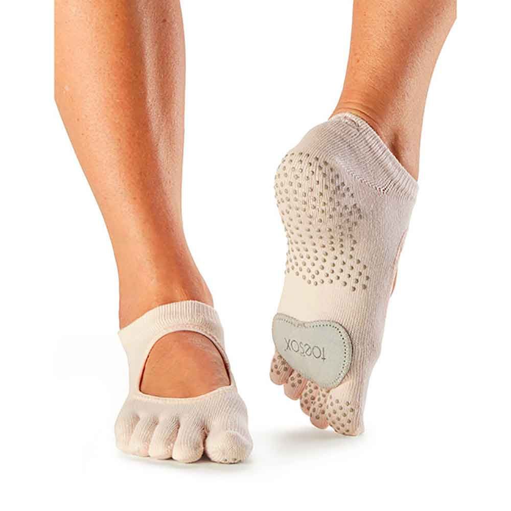 ToeSox Women's Low Rise Half Toe Grip Non-Slip for Ballet, Yoga, Pilates,  Barre Toe Socks : : Clothing, Shoes & Accessories