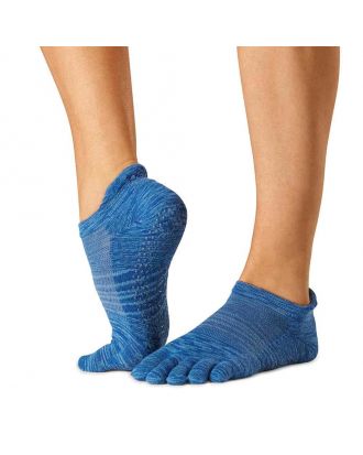 ToeSox Full Toe Low Rise - Grip Socks In Motto - NG Sportswear
