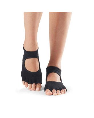 Moonchild Toe Grip Socks - Low Rise - Onyx Black - YogaHabits