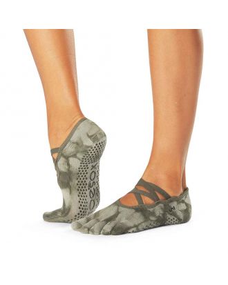 ToeSox Full Toe Low Rise Grip Socks – 5-Toe Design, Non-Slip Socks, Natural  Toe Movement, Pilates Socks, Yoga Socks, Socks -  Canada