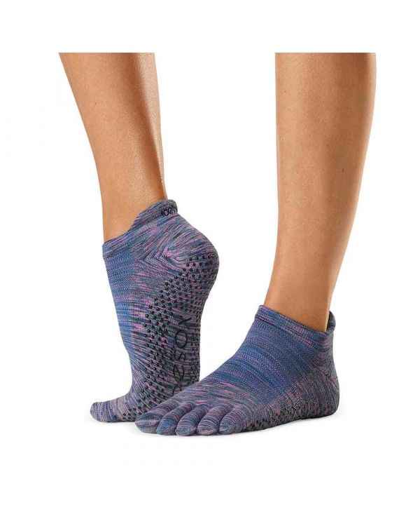 Non-slip Half Toe Pilates Socks Pure Cotton Five Finger Socks