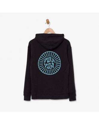 Pura Vida Women's Hoodie PV Sun Logo  