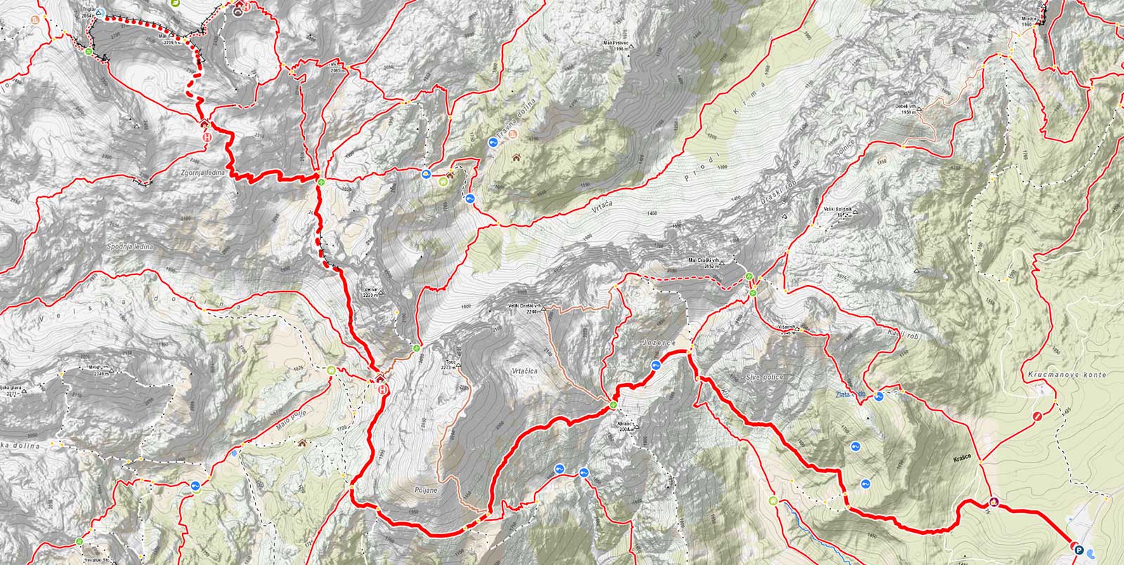 Triglav via Pokljuka