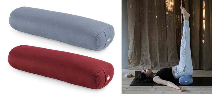 Yoga Studio Blanket & Round Bolster Set 20