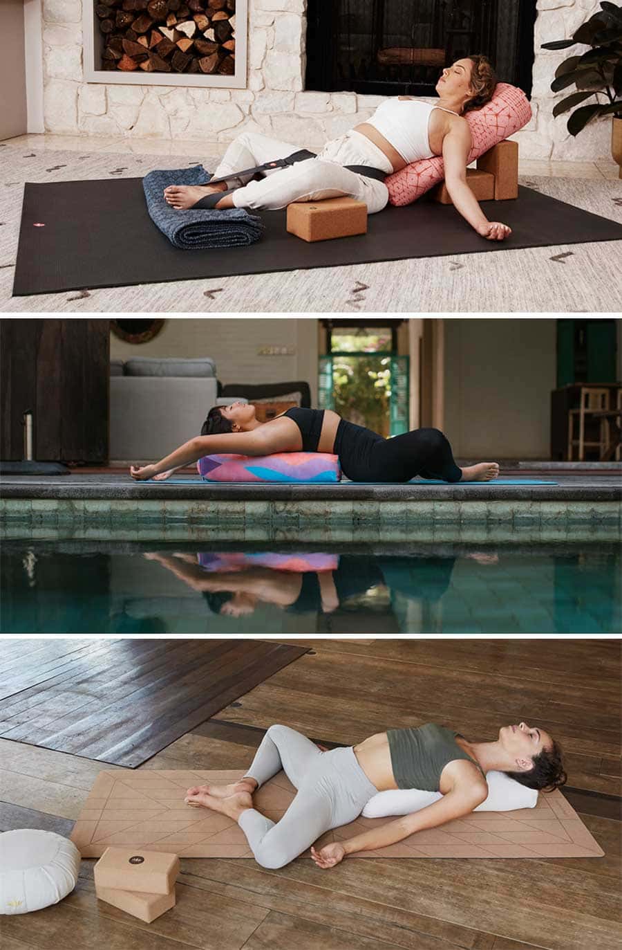 Find all yoga bolsters at Lotuscrafts
